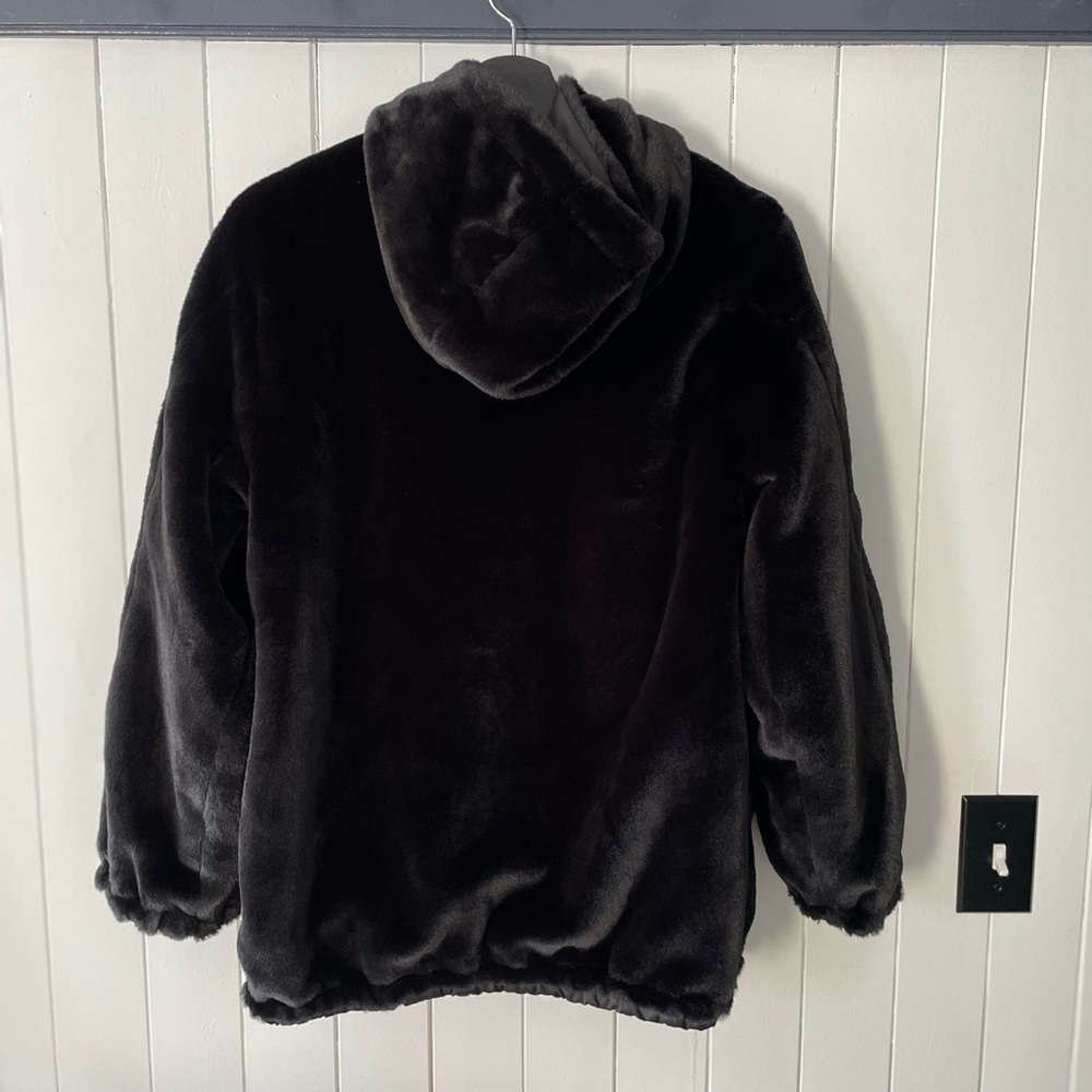 American Eagle Reversible Black Jacket - image 4
